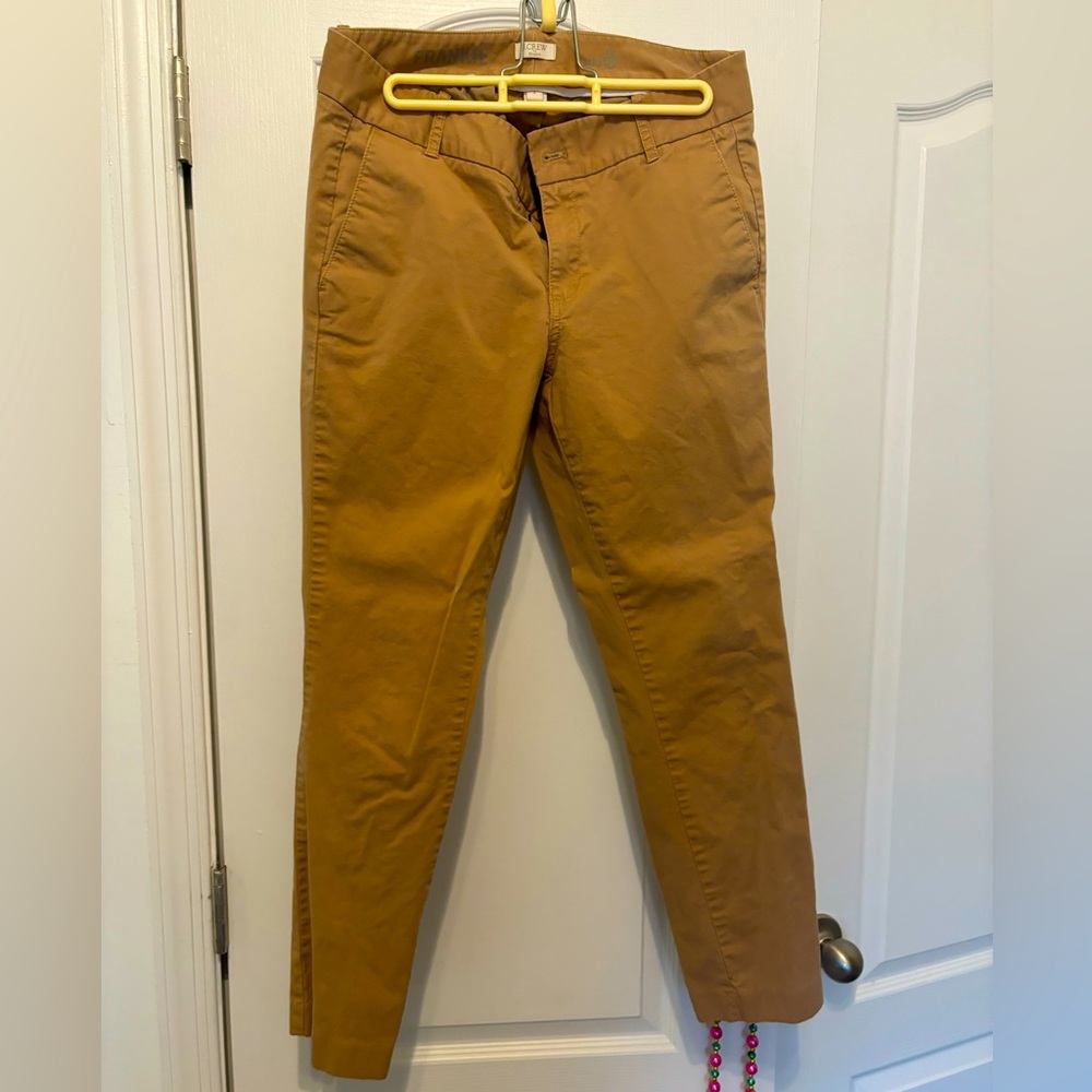 Jcrew Frankie chino pants size 6 excellent condition